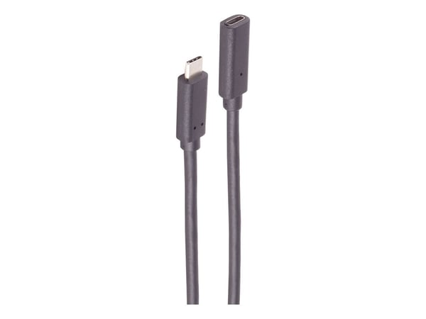 shiverpeaks BS13-44035, 2 m, USB C, USB C, USB 3.2 Gen 2 (3.1 Gen 2), Hankjønn/hunkjønn, Sort