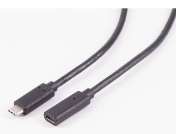 shiverpeaks BS13-44035, 2 m, USB C, USB C, USB 3.2 Gen 2 (3.1 Gen 2), Hankjønn/hunkjønn, Sort