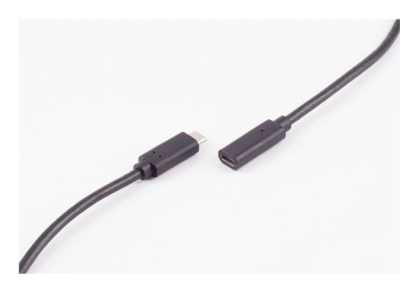 shiverpeaks BS13-44035, 2 m, USB C, USB C, USB 3.2 Gen 2 (3.1 Gen 2), Hankjønn/hunkjønn, Sort