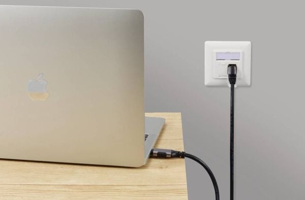 Renkforce RF-6055782, USB-C, RJ45, 5 m, Lajittelu