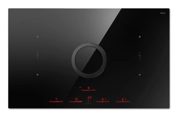 Elica NikolaTesla Switch EVO BL/A/83, Svart, Innebygget, 83 cm, Sonebasert induksjon, Glass, 4 zone(s) Elica NikolaTesla Switch EVO BL/A/83, Svart, Innebygget, 83 cm, Sonebasert induksjon, Glass, 4 zone(s)