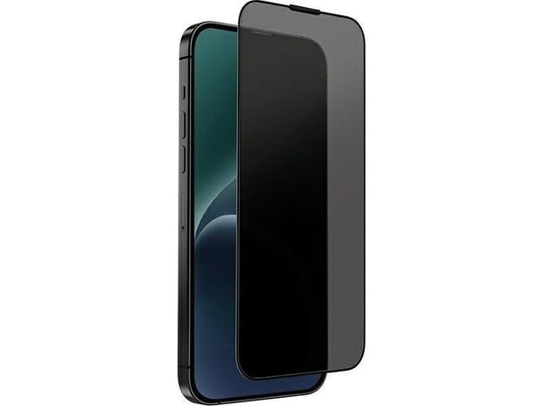 UNIQ Optix Privacy beskyttelsesglass til Apple iPhone 15 6,1" / 14Pro 6,1" med personvernfilter og applikator