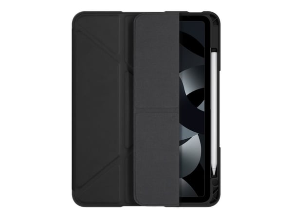 dbramante1928 London Pro - Vikbart fodral för surfplatta - 58 % återvunnet material - svart - för Apple 12.9-inch iPad Pro (5:e generation, 6:e gen...