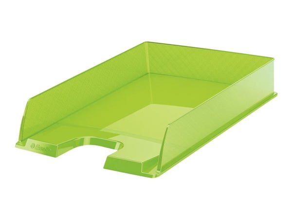 Esselte Europost - Brevbakke - for A4 (210 x 297 mm) - kapasitet: 370 ark - transparent grønn Esselte Europost - Brevbakke - for A4 (210 x 297 mm) - kapasitet: 370 ark - transparent grønn