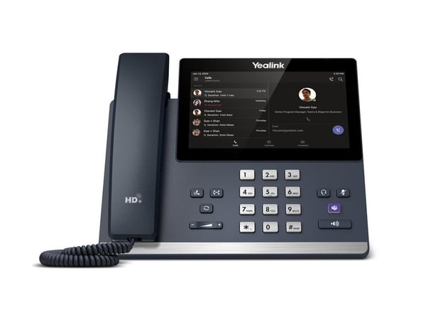 Yealink MP56 E2 - VoIP-telefon - med Bluetooth-grensesnitt med anrops-ID - SIP - klassisk grå
