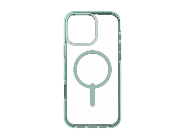 Zagg Santa Cruz Snap - Baksidedeksel for mobiltelefon - MagSafe-samsvar - grafen - grønn - for Apple iPhone 16 Pro Max