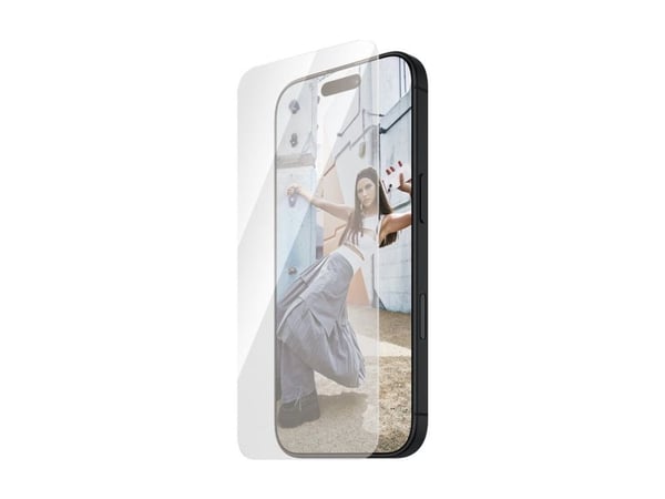 SAFE. by PanzerGlass - Skjermbeskyttelse for mobiltelefon - ultrabred passform - glass - for Apple iPhone 15 Plus, 16 Plus