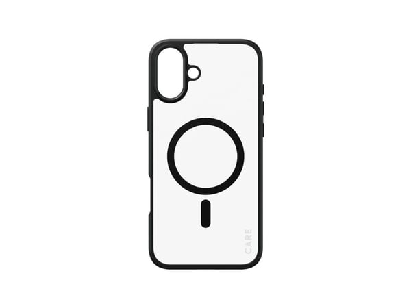PanzerGlass CARE™ by ® Urban Combat Case Transparent w. Black Frame & MagSafe iPhone 16 Plus, Suojus, Apple, Apple - iPhone 16 Plus, musta