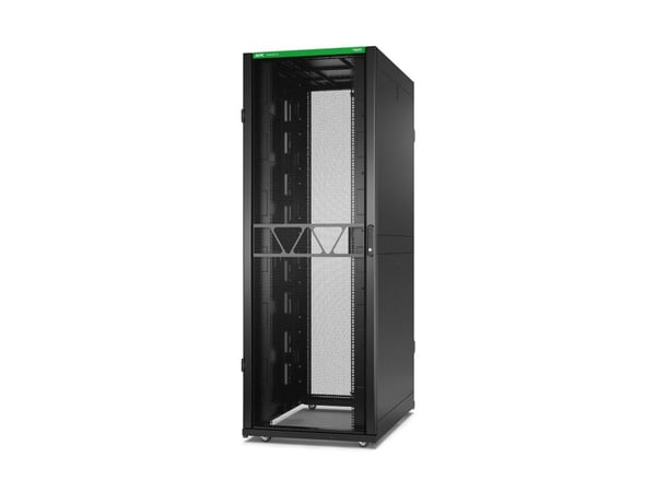 APC NetShelter SX Gen 2 - Rack skap - 2124 H x 750W x 1200D mm, med sider - står på gulv - svart - 45U - 19" - TAA-samsvar - for P/N: SMT1000RM1U, ...