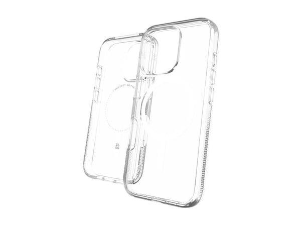 Zagg Crystal Palace Snap - Baksidedeksel for mobiltelefon - MagSafe-samsvar - blank - for Apple iPhone 16 Pro