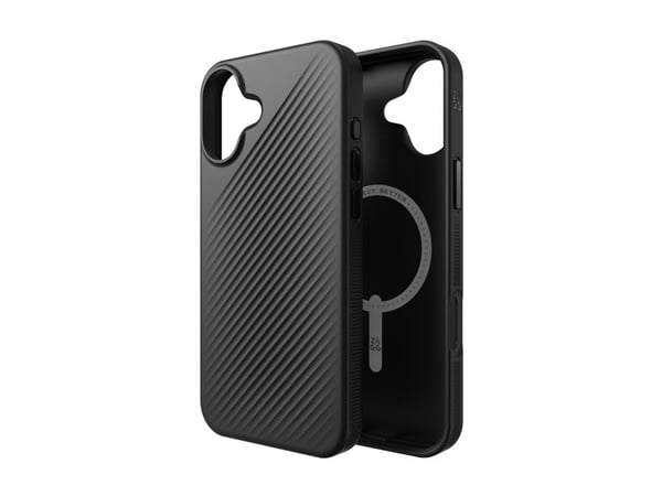 ZAGG Cases Luxe Snap Apple iPhone 16 Plus Black, Suojus, Apple, iPhone 16+, 17 cm (6.7"), musta