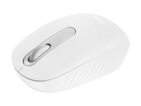 Logitech M196 - Mus - höger- och vänsterhänta - optisk - 3 knappar - trådlös - Bluetooth - offwhite