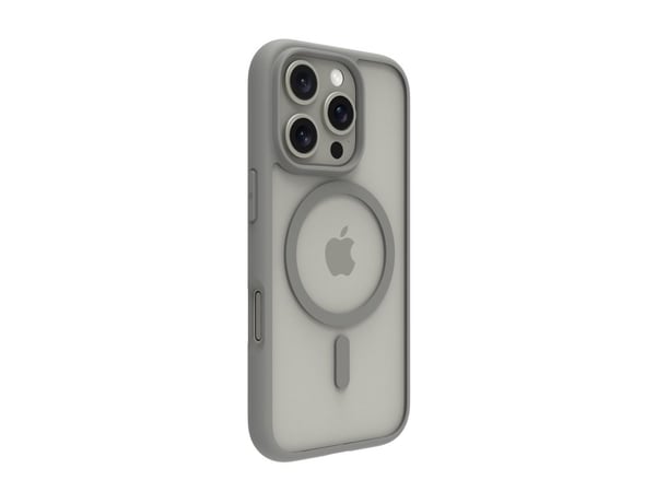 dbramante1928 Grenen - Baksidedeksel for mobiltelefon - MagSafe-samsvar - plastikk - titan - for Apple iPhone 16 Pro