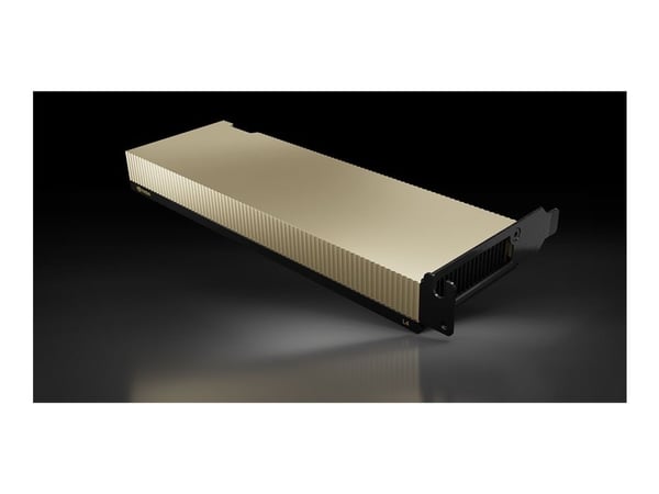 NVIDIA - GPU-beregningsprosessor - L4 - 24 GB GDDR6 - PCIe 4.0 x16 lav profil - uten vifte