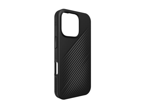 ZAGG Luxe Snap - Baksidedeksel for mobiltelefon - MagSafe-samsvar - svart - for Apple iPhone 16 Pro
