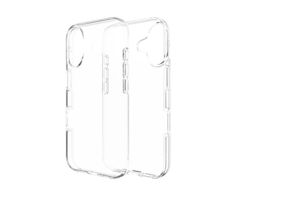 Zagg Crystal Palace Lite - Baksidedeksel for mobiltelefon - grafen - krystallklar - for Apple iPhone 16