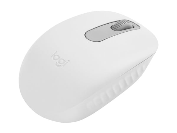 Logitech M196 - Mus - høyre- og venstrehåndet - optisk - 3 knapper - trådløs - Bluetooth - gulaktig hvit