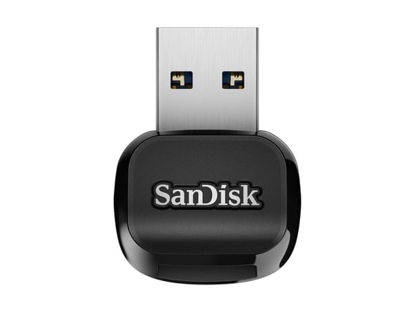 SanDisk QuickFlow - Kortleser (microSD, microSDHC, microSDHC UHS-I, microSDXC, microSDXC UHS-I) - USB 3.2 Gen 1