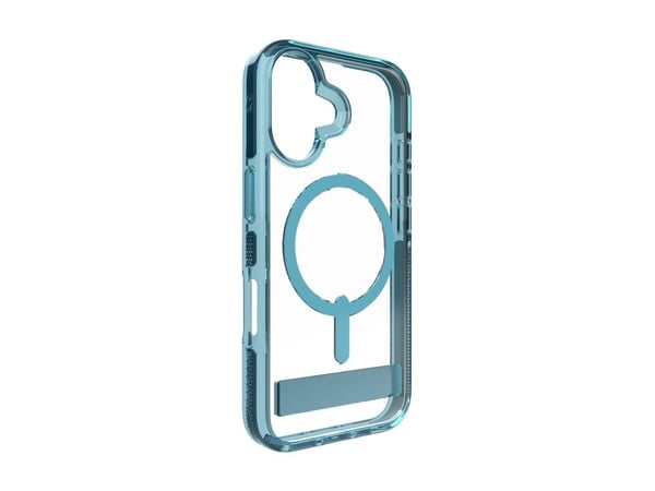 ZAGG Santa Cruz Snap, kansi, Apple, iPhone 16, 15,5 cm (6,1"), sininen, läpinäkyvä