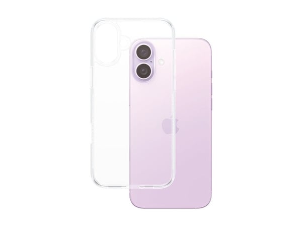 PanzerGlass ® HardCase Transparent iPhone 16 Plus, Suojus, Apple, Apple - iPhone 16 Plus, Läpinäkyvä