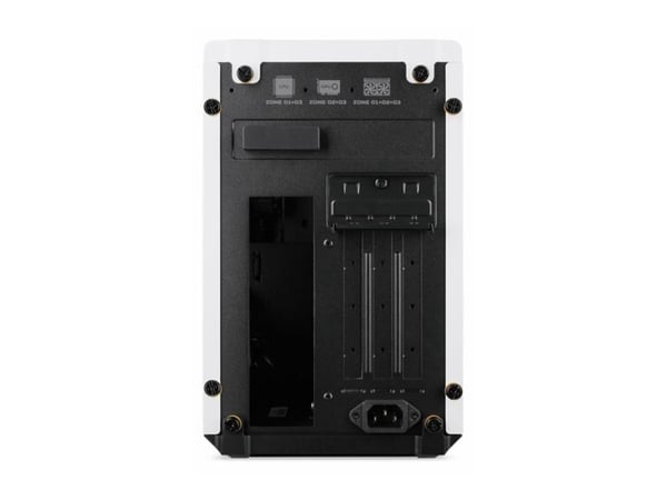 Acer Predator MI900 - Mini-ITX - sidepanel med vindu - ingen strømforsyning - hvit - USB/lyd