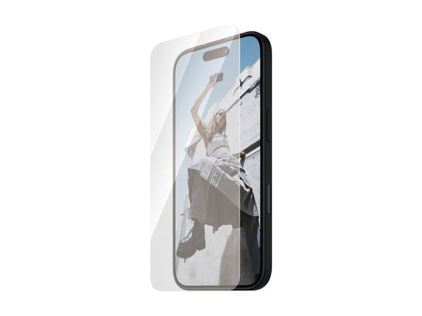 SAFE. by PanzerGlass - Skjermbeskyttelse for mobiltelefon - ultrabred passform - glass - for Apple iPhone 15, 16