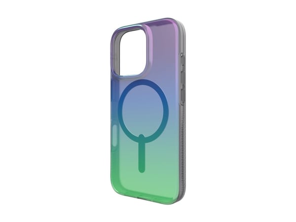 ZAGG Milan Snap - Bagsidecover til mobiltelefon - MagSafe-kompatibilitet - grafen - ravn fjeder - for Apple iPhone 16 Pro