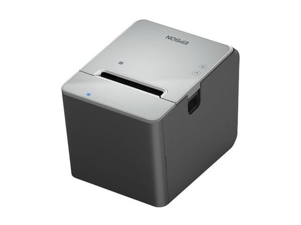 Epson TM-L100, Suoralämpö, 203 x 203 DPI, Langallinen & langaton, Musta, Harmaa