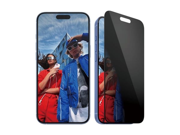 PanzerGlass ® Privacy Screen Protection iPhone ''24 6,7" | 15 Plus | Ultra-Wide Fit