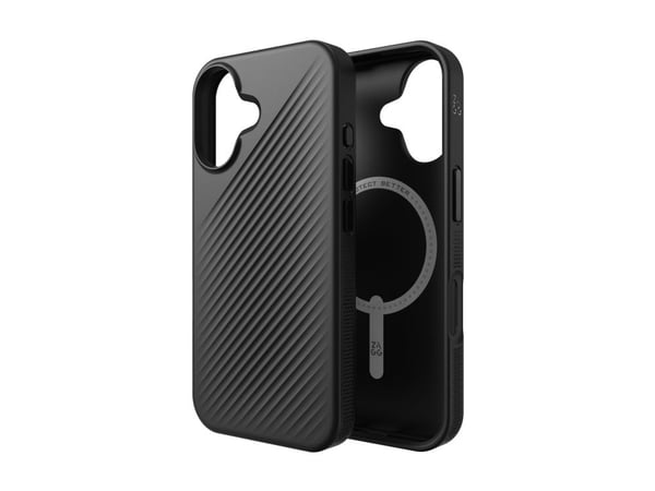 ZAGG Cases Luxe Snap Apple iPhone 16 Black, Suojus, Apple, iPhone 16, 15,5 cm (6.1"), musta