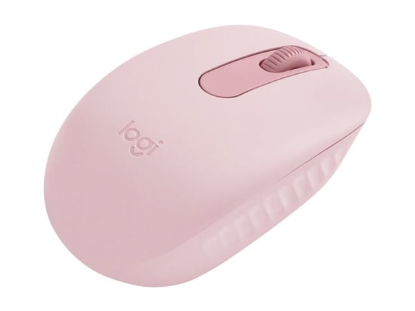 Logitech M196 - Mus - høyre- og venstrehåndet - optisk - 3 knapper - trådløs - Bluetooth - rosa