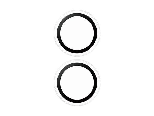 PanzerGlass Hoops - Linsebeskytter for mobiltelefon - gjennomsiktig - for Apple iPhone 16, 16 Plus
