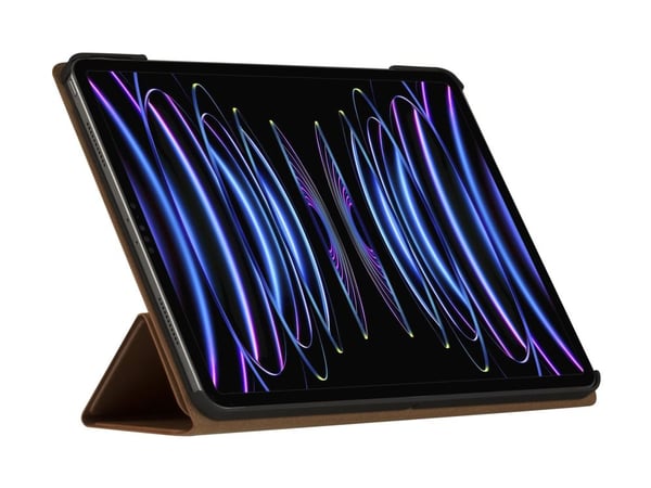 dbramante1928 Iceland Pro - Flipomslag til tablet - Brown - 12.9" - for Apple 12.9-inch iPad Pro Wi-Fi, Wi-Fi + Cellular