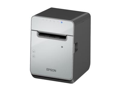 Epson TM-L100, Suoralämpö, 203 x 203 DPI, Langallinen & langaton, Musta, Harmaa