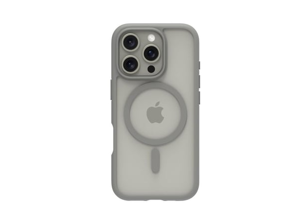 dbramante1928 Grenen - Baksidedeksel for mobiltelefon - MagSafe-samsvar - plastikk - titan - for Apple iPhone 16 Pro