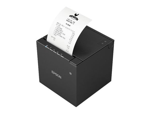 Epson TM m30III - Kvitteringsskriver - termolinje - Rull (7,95 cm) - 203 x 203 dpi - inntil 300 mm/sek - USB 2.0 vert, USB, USB-C, LAN - kutter