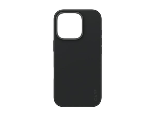 CARE by PanzerGlass - Baksidedeksel for mobiltelefon - MagSafe-samsvar - oleofobisk belegg, termoplast-polyuretan (TPU), polykarbonat (PC) - svart ...