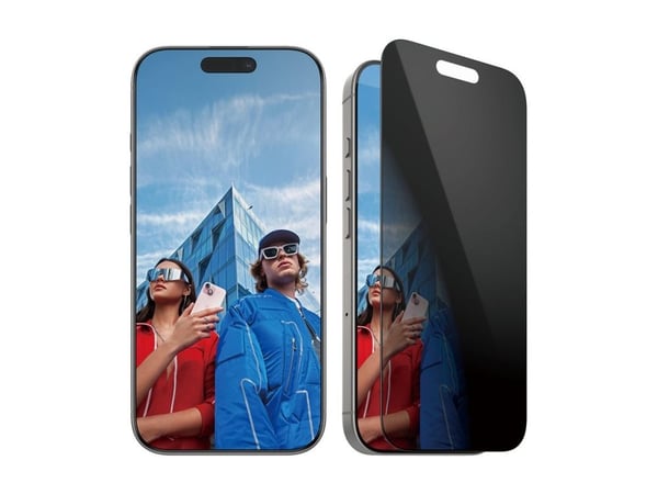 PanzerGlass ® Privacy Screen Protector iPhone ''24 6.3" Pro | Ultra-wide Fit