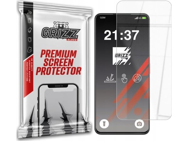 GrizzGlass Szkło hybrydowe GrizzGlass HybridGlass til ZTE Blade A75 5G
