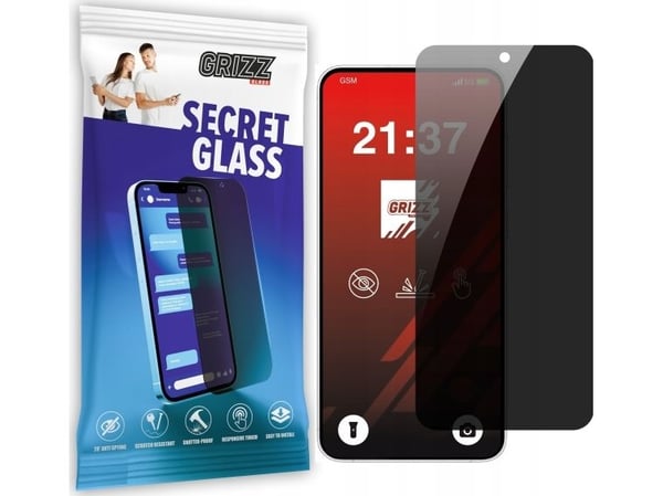 GrizzGlass Yksityisyyslasi GrizzGlass SecretGlass Samsung Galaxy S24 FE -puhelimelle GrizzGlass Yksityisyyslasi GrizzGlass SecretGlass Samsung Galaxy S24 FE -puhelimelle