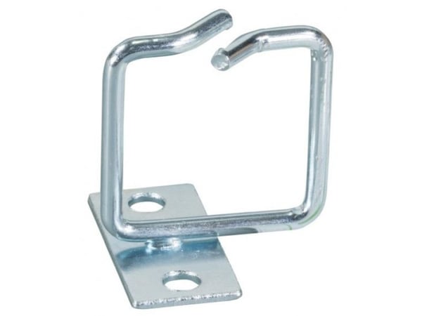 Techly I-CASE RING-SLIM88, Kabelring, Sølv, Galvanisert stål, 80 mm, 80 mm, 1 stk