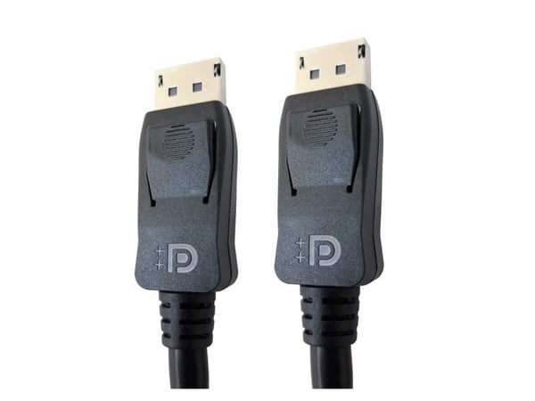 Techly ICOC DSP-A14-020, 2 m, DisplayPort, DisplayPort, Hankjønn, Hankjønn, 7680 x 4320 piksler