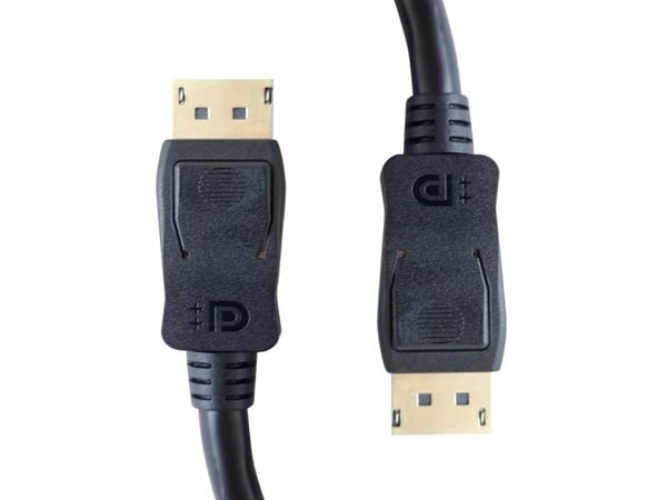 Techly ICOC DSP-A14-020, 2 m, DisplayPort, DisplayPort, Hankjønn, Hankjønn, 7680 x 4320 piksler