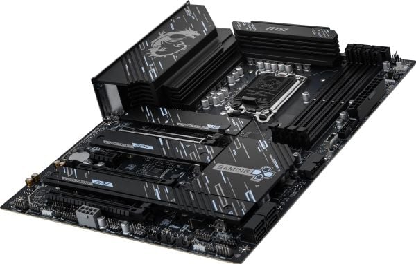 MSI Z890 GAMING PLUS WIFI - Hovedkort - ATX - LGA1851-sokkel - Z890 Chipset - USB-C 3.2 Gen 2x2, USB-C 3.2 Gen2, USB 3.2 Gen 1, USB 3.2 Gen 2 - 5 G...