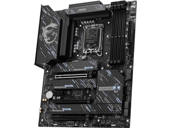 MSI Z890 GAMING PLUS WIFI - Hovedkort - ATX - LGA1851-sokkel - Z890 Chipset - USB-C 3.2 Gen 2x2, USB-C 3.2 Gen2, USB 3.2 Gen 1, USB 3.2 Gen 2 - 5 G...