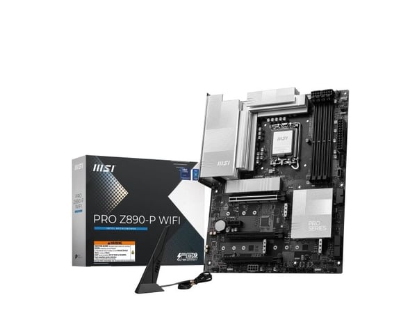 MSI PRO Z890-P WIFI - Hovedkort - ATX - LGA1851-sokkel - Z890 Chipset - USB4, USB-C 3.2 Gen 2x2, USB 3.2 Gen 1, USB-C 3.2 Gen2, USB 3.2 Gen 2 - 5 G...