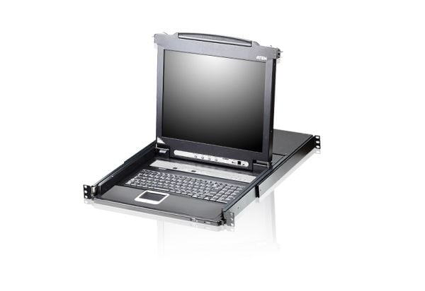 ATEN CL5708M LCD KVM-svitsj 43 cm, USB-PS/2, VGA, 8 porter, britisk layout