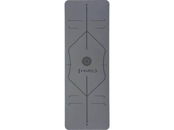 HMS YM10 yogamatte TPE grå