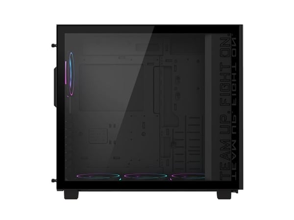 GIGABYTE C400, Midi Tower, PC, musta, ATX, mikro ATX, Mini-ITX, Lasi, Muovi, Terästä, Pelaaminen