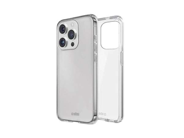 SBS TESKINIP1661PT, Suojus, Apple, iPhone 16 Pro, 16 cm (6.3"), Läpinäkyvä